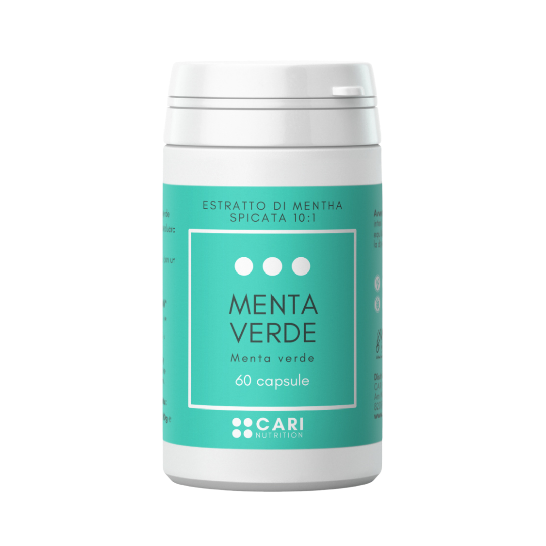 Capsule di menta verde