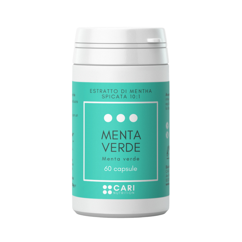 Capsule di menta verde
